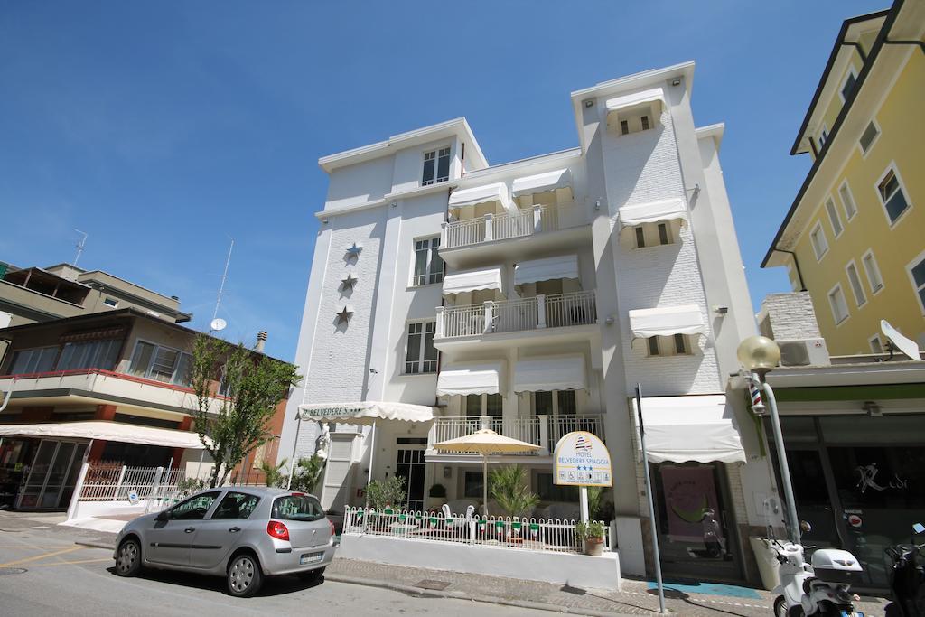 Hotel Belvedere Spiaggia 리미니 외부 사진